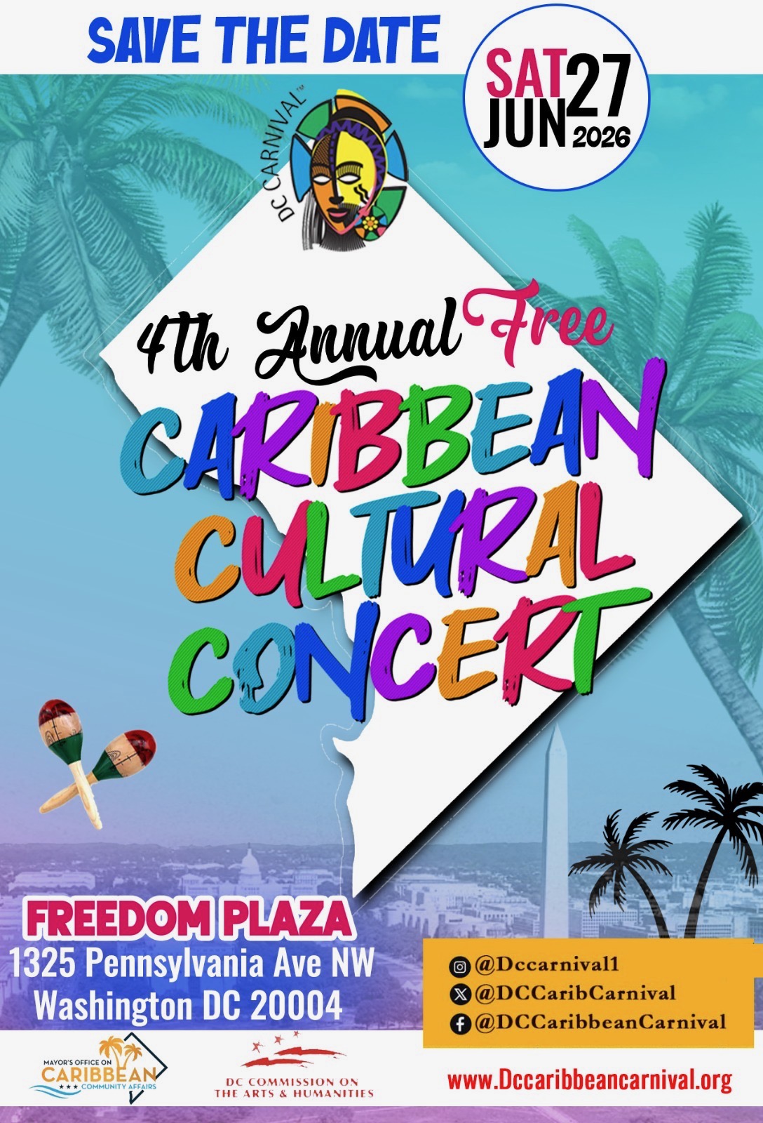 Freedom Plaza Annual Caribbean Cultural Concert